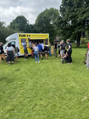 Busy   at Planet G in Edinburgh