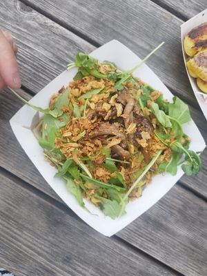 Truffle gnocchi at Planet G in Edinburgh