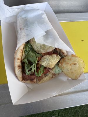 Italian kebab   at Planet G in Edinburgh