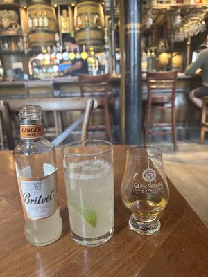 Ginger beer 😋  at Òran Mór in Glasgow