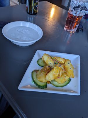 Sugar string apple at Chop Chop at Luckies in Edinburgh