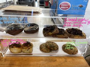 Popup pastries, all vegan (not always available )  at Cottage St Ramen in Bar Harbor