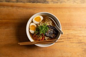  at Cottage St Ramen in Bar Harbor