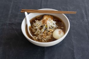  at Cottage St Ramen in Bar Harbor