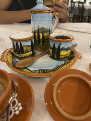 Coffee  at La Solita Zuppa in Chiusi