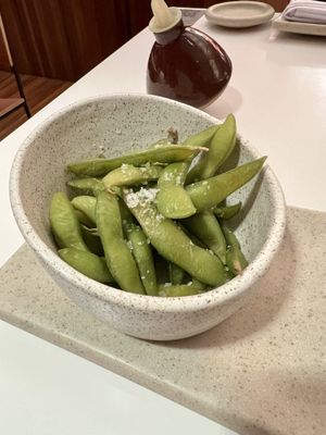 Edamame  at Gurumê - Veg Mê - Maybe closed in Rio De Janeiro