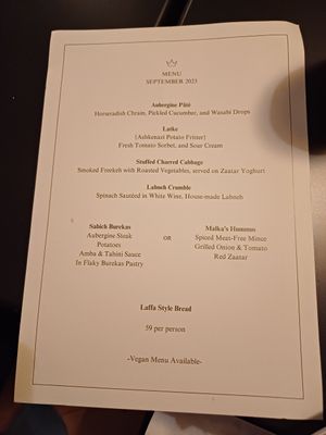 September 2023 set sharing menu at Malka in Tauranga