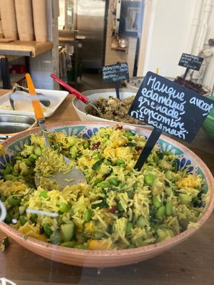 Salads  at Yomi in Lausanne