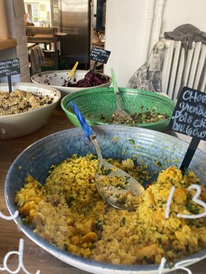 Salads  at Yomi in Lausanne