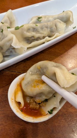 Dumplings, super tasty and light. at LN Fortunate Coffee 世界幸福咖啡 -Sungai Panas in Batam