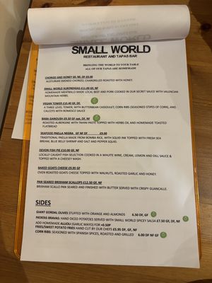   at Small World Tapas in Torquay