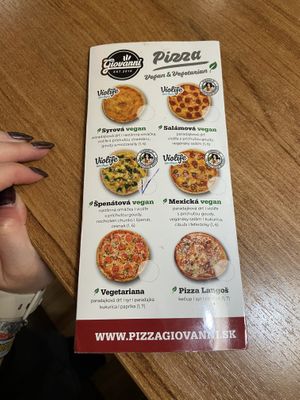 Menu   at BTS - Apron Bar in Bratislava