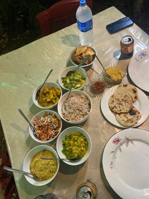   at Sri Lankan Rice and Curry House in Ahangama