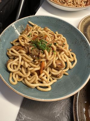 Heura yakiudon  at UDON - Puerto Venecia in Zaragoza