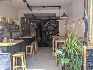 Inside of Contigo Café at Contigo in Barcelona