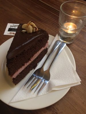 Chocolate Beetroot Cake at Dangerous Kitchen in Takaka