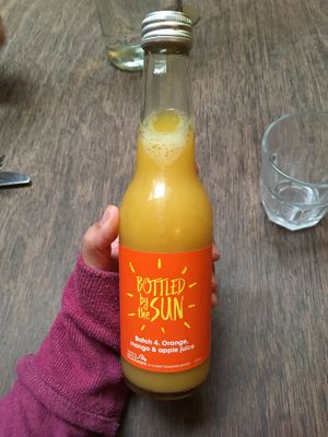 Supporting amazing businesses- solar powered juicery  at Dangerous Kitchen in Takaka