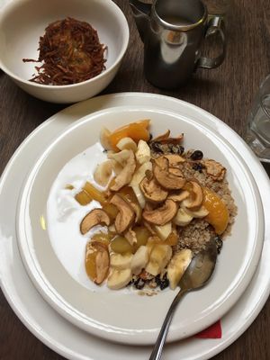 Vegan muesli  at Dangerous Kitchen in Takaka