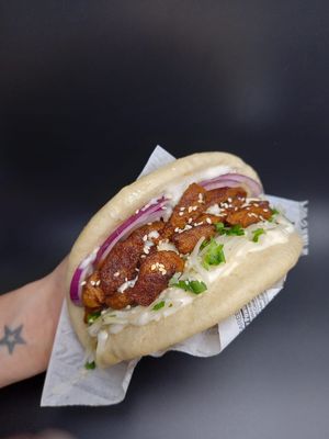 Gyros bao at Baomerang in Porto
