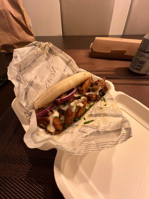 Bao Gyros grelhado  at Baomerang in Porto