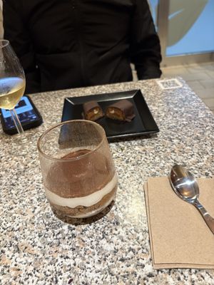 Snickers bar and Viramisu   at Baomerang in Porto