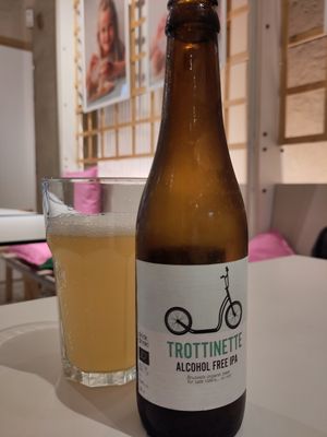 Alcool free Kraft IPA at Pompidop in Brussels