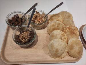 The Asian Fusion plate at Pompidop in Brussels