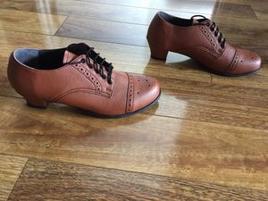 Brown shoes at Vegan Wares in Collingwood