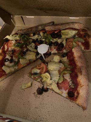 Digging In • Omnivore Approved Too 😛  at Pizza My Heart  in Aptos