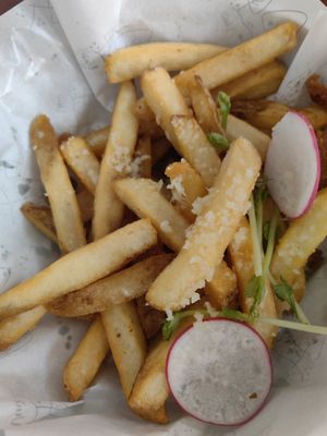 Truffle Cheese 🍟 at Vine Cafe in Johor Bahru