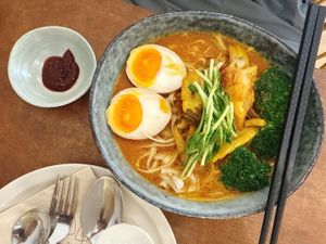 Laska  at Vine Cafe in Johor Bahru