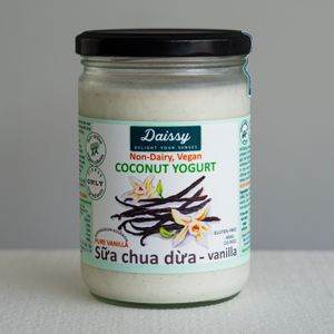 Vegan coconut yogurt - 
Madagascar Bourbon Vanilla at Daissy Thao Dien in Ho Chi Minh City