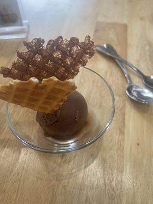 Double chocolate ice cream  #Veganuary at Daissy Thao Dien in Ho Chi Minh City