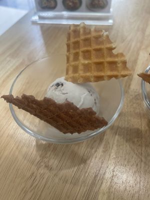 Cookie dough ice cream  #Veganuary at Daissy Thao Dien in Ho Chi Minh City