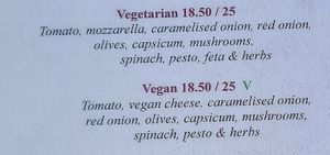 Menu pg2 at Eutopia Cafe in Kaiwaka