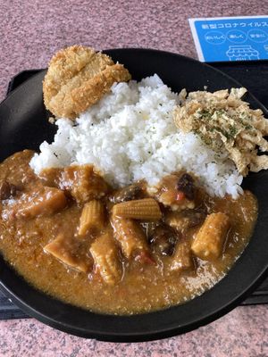 Vegan curry   at Nikko Maruhide Shokudo in Nikko