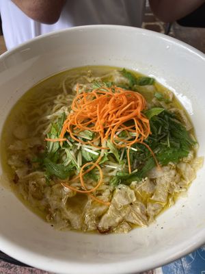 Vegan ramen   at Nikko Maruhide Shokudo in Nikko