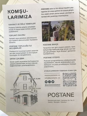   at Postane in Istanbul