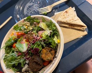 Build your own bowl after being mixed.  at CAVA in Gainesville