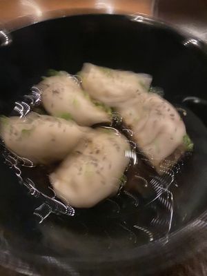 Mushroom dumplings 🥟   at Little Bang Kitchen in Arugam Bay