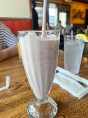 Strawberry Jam Milkshake at Sunnyside Diner - SW 89th in Oklahoma City