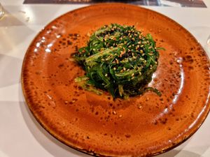 Amanida d'algues at UDON in Vic