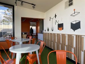 Dining  at Nobody Calls Me Chicken in Albuquerque