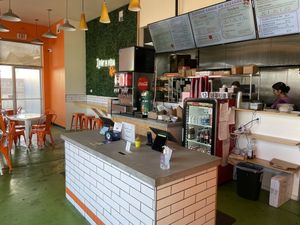 Counter  at Nobody Calls Me Chicken in Albuquerque