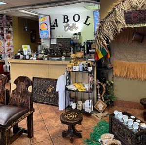 order here at Abol Cafe in Louisville