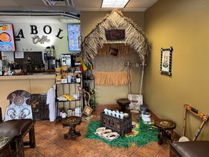 coffee ceremony space at Abol Cafe in Louisville