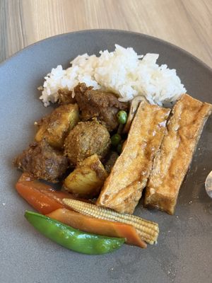   at Padmanadi Vegan Eatery in Calgary