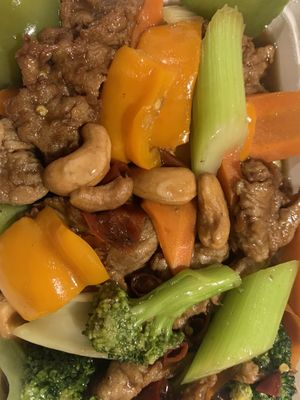  Veg medley w satay  at Padmanadi Vegan Eatery in Calgary