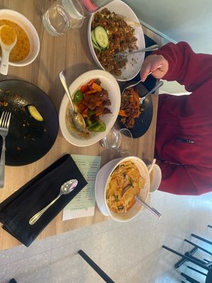   at Padmanadi Vegan Eatery in Calgary