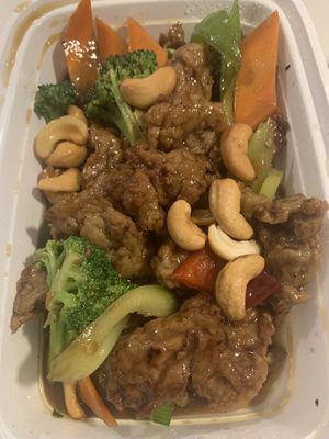 Cashew seitan   at Padmanadi Vegan Eatery in Calgary